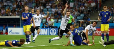 CM 2018: Germania - Suedia 2-1